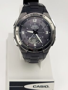 Casio Wave Ceptor WVA-470 Tough Solar Atomic Ana-Digi Men’s Watch 5052